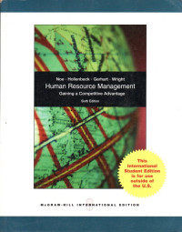 Human resource management : gaining a competitive advantage 6e