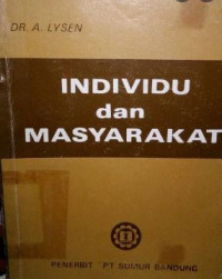 Individu dan masyarakat