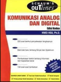 Schaum's Outlines :  Komunikasi Analog dan Digital Edisi Kedua