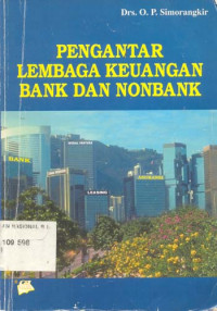 Pengantar lembaga keuangan bank dan nonbank