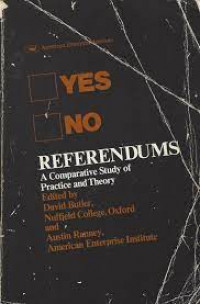 Referendums: A comparative study of practice and theory