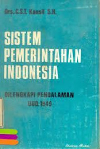 Sistem pemerintahan Indonesia