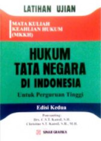 Latihan ujian hukum tata negara di Indonesia