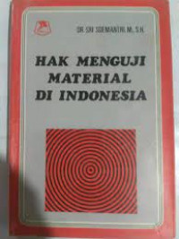 Hak menguji material di indonesia