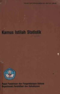 Kamus istilah statistik