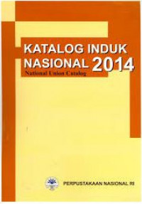 Katalog induk nasional : national union catalog