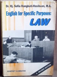 English for specific purposes : law