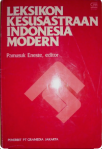 Leksikon kesusastraan indonesia modern