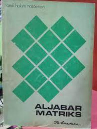 Aljabar matriks