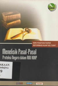 Memelisik pasal-pasal proteksi negara dalam RUU KHUP