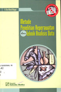 Metode penelitian keperawatan dan teknik analisis data