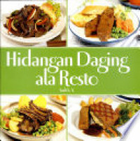 Hidangan daging ala resto