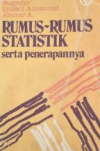 Rumus-rumus statistik serta penerapannya