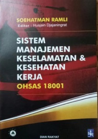 Sistem manajemen keselamatan dan kesehatan kerja OHSAS 18001