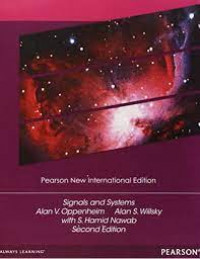 Pearson new international edition : signal and systems