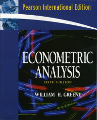 Econometric Analysis sixth edition