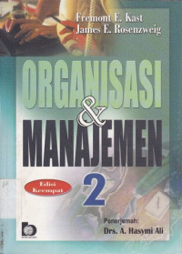 Organisasi dan manajemen 2