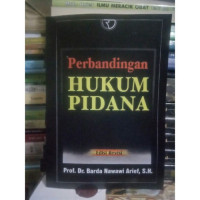 Perbandingan hukum pidana