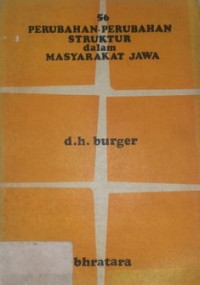 Perubahan-perubahan struktur dalam masyarakat Jawa