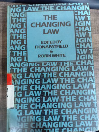 The changing law