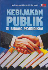 Kebijakan publik di bidang pendidikan