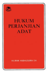 HUkum perjanjian adat