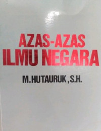 Azas-azas ilmu negara