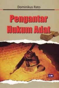 Pengantar hukum adat