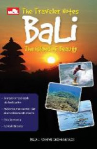 The traveller notes Bali, the island of beauty