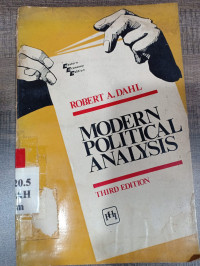 Modern political analysis : third edition