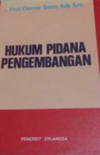 Hukum pidana pengembangan