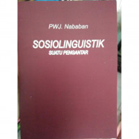 Sosiolinguistik suatu pengantar