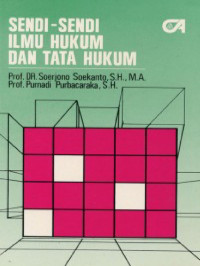 Sendi-sendi ilmu hukum dan tata hukum