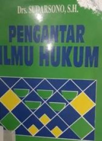 Pengantar ilmu hukum