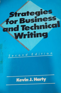 Strategies for business and technical writing