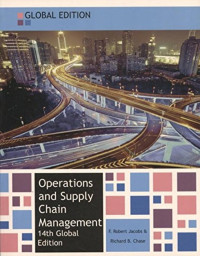 Operations and supply chain management. 14th edition