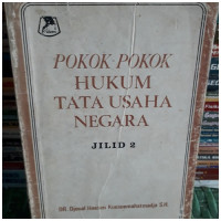 Pokok-pokok hukum tata usaha negara jilid 2