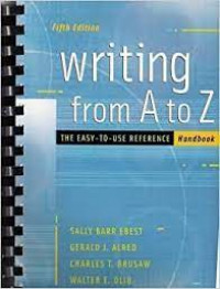 Writing from A to Z : the easy to use reference handbook