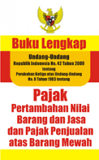 Pajak pertambahan nilai barang dan jasa dan pajak penjualan atas barang mewah