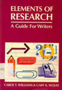 Elements of research : a guide for writers