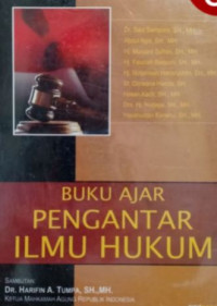 Buku ajar pengantar ilmu hukum