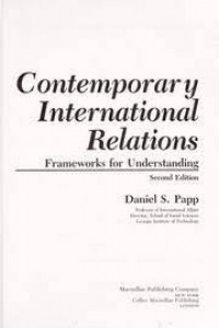 Contemporary international relations : frameworks for understanding