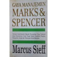 Gaya manajemen marks & spencer