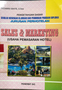 Sales & Marketing (usaha pemasaran Hotel)