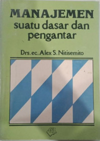 Manajemen suatu dasar dan pengantar