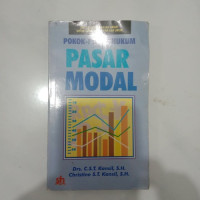 Pokok-pokok hukum pasar modal