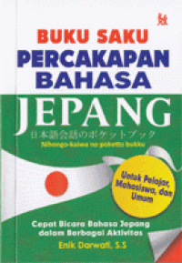 Buku Saku Percakapan Bahasa Jepang