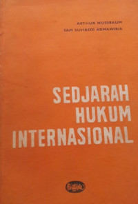 Sedjarah hukum internasional