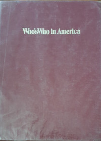 Who's who in America : 43rd ed. 1984-1985 vol 1