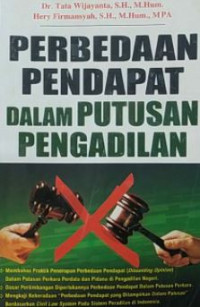 Perbedaan pendapat dalam putusan pengadilan